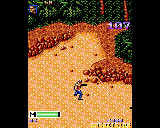 Mercs (Amiga) screenshot: Mission 1