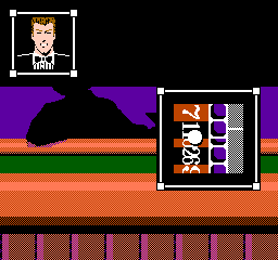 Vegas Dream (NES) screenshot: Spin the Roulette and watch where the white ball lands