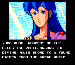 Super Valis IV (SNES) screenshot: Yuko, the heroine of the previous Valis games