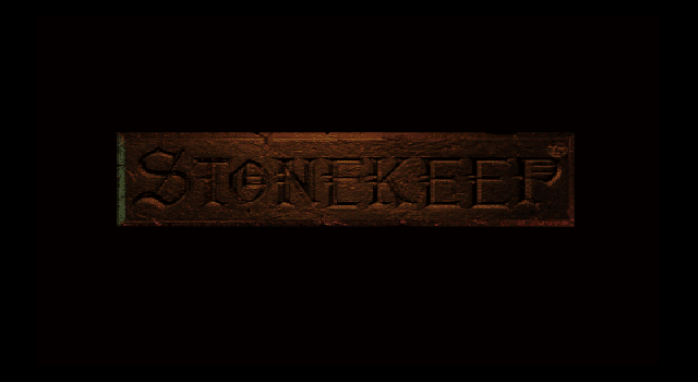 Stonekeep (DOS) screenshot: Title