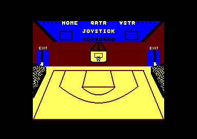 GBA Championship Basketball: Two-on-Two (Amstrad CPC) screenshot: Gameplay options