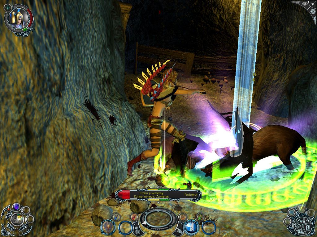 Sacred 2: Fallen Angel (Windows) screenshot: Giant rat