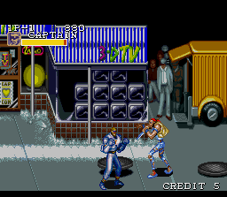 Captain Commando (SNES) screenshot: Stage 01: The City