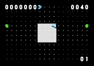 Zoop (Genesis) screenshot: Starting a game on continual play mode