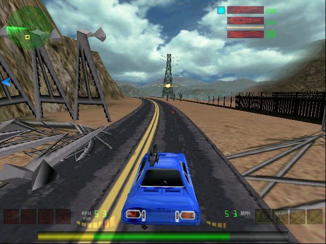 Interstate '82 (Windows) screenshot: Trap