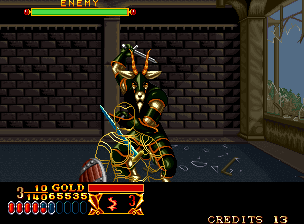 Crossed Swords (Neo Geo) screenshot: Boss