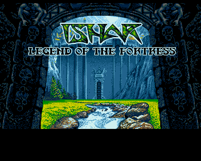 Ishar: Legend of the Fortress (Amiga) screenshot: Title screen