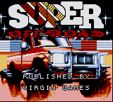 Ivan 'Ironman' Stewart's Super Off Road (Game Gear) screenshot: Title Screen