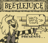 Beetlejuice (Game Boy) screenshot: Title Screen