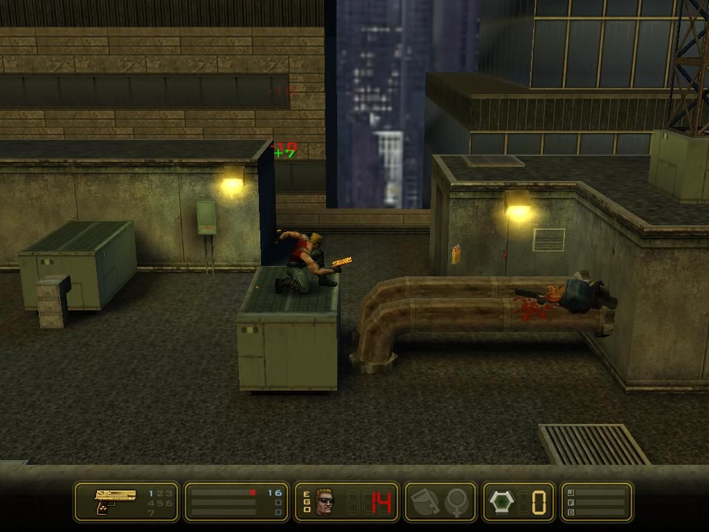 Duke Nukem: Manhattan Project (Windows) screenshot: Makin' Bacon