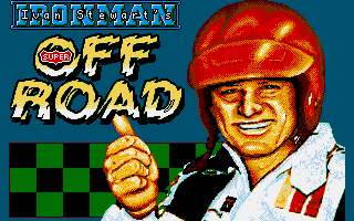 Ivan 'Ironman' Stewart's Super Off Road (Atari ST) screenshot: Title screen