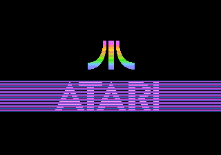 One-on-One (Atari 7800) screenshot: Atari logo