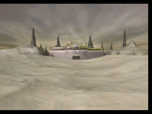3x3 Eyes: Tenrin Ō Genmu (PlayStation) screenshot: Intro: Sanjiyan lair