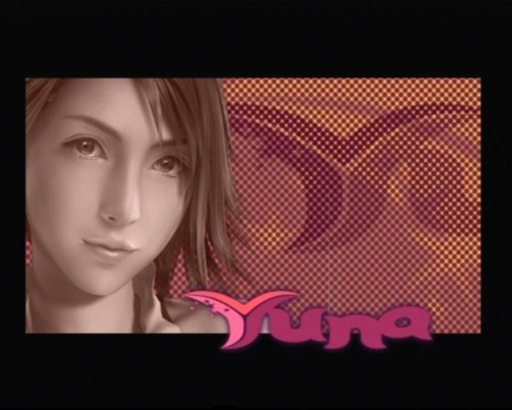 Final Fantasy X-2 (PlayStation 2) screenshot: Introducing the three main characters