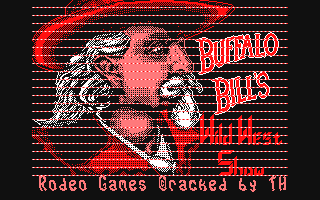 Buffalo Bill's Wild West Show (Amstrad CPC) screenshot: Loading screen