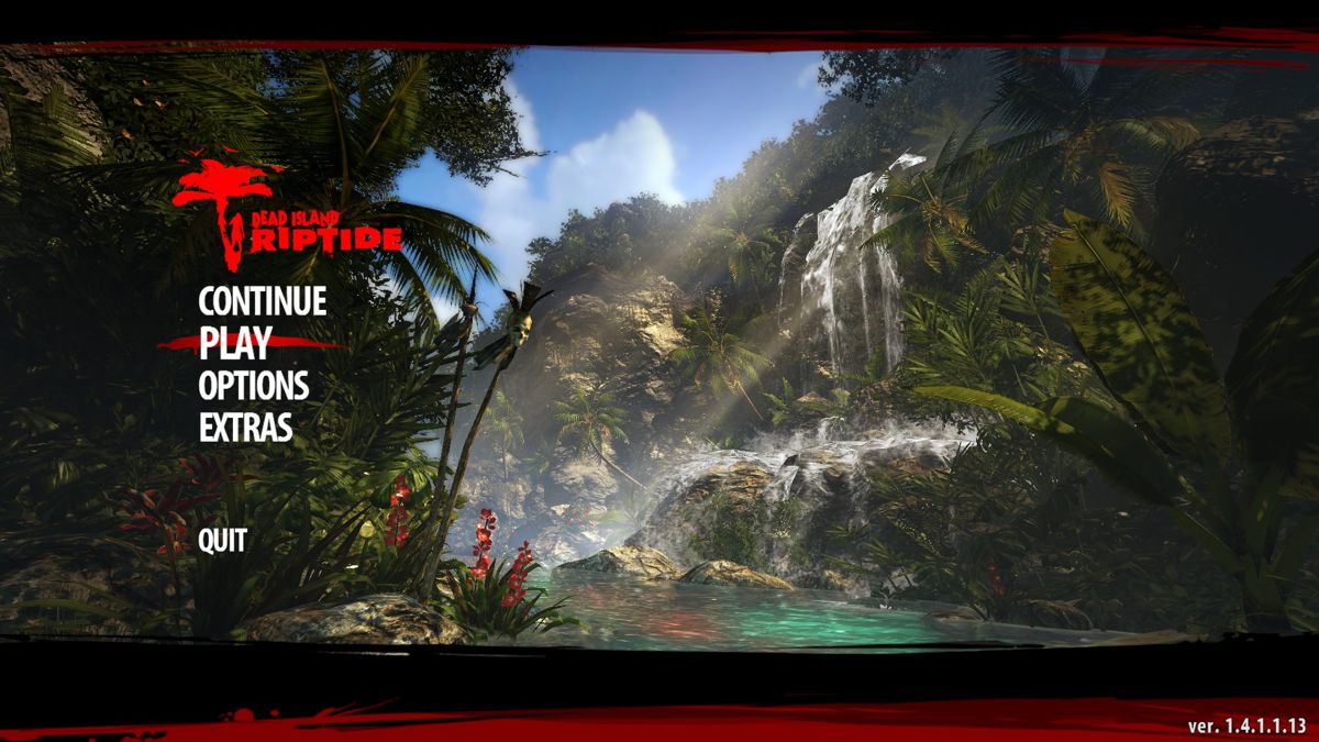 Dead Island: Riptide (Windows) screenshot: Main Menu