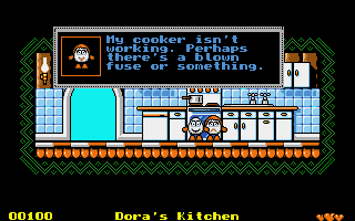 Crystal Kingdom Dizzy (Atari ST) screenshot: One of the characters you'll meet