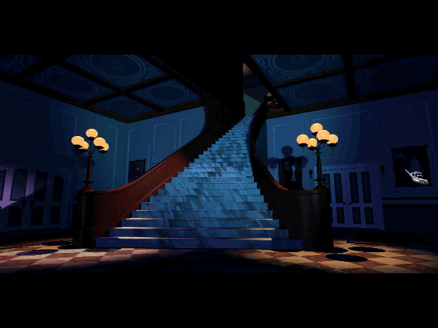 The 7th Guest (DOS) screenshot: Foyer