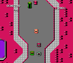 Bump 'N' Jump (NES) screenshot: Stage 5