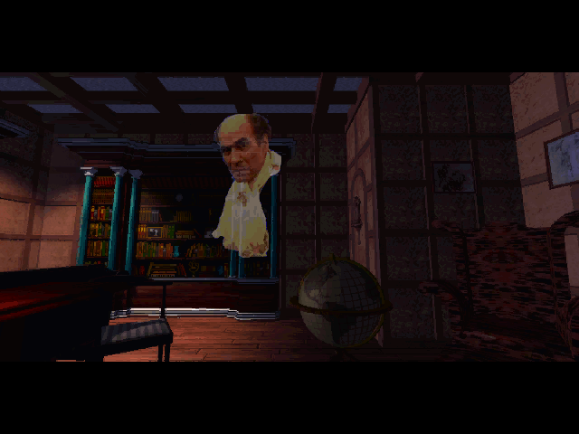 The 7th Guest (DOS) screenshot: A piece of the mystery unraveled