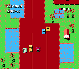 Bump 'N' Jump (NES) screenshot: Stage 3
