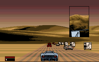 Jaguar XJ220 (Amiga) screenshot: Egypt