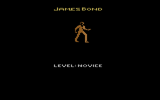 James Bond 007 (Atari 2600) screenshot: Title screen