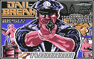 Jail Break (Commodore 64) screenshot: Title