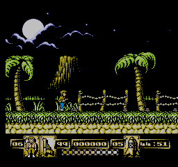 James Bond Jr (NES) screenshot: Mines