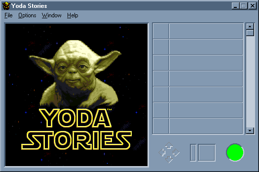 Star Wars: Yoda Stories (Windows) screenshot: Yoda Stories Screenshot #1
