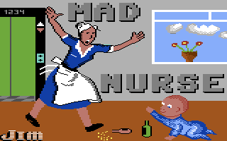 Mad Nurse (Commodore 64) screenshot: Loading screen