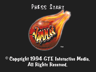 Jammit (DOS) screenshot: Title screen