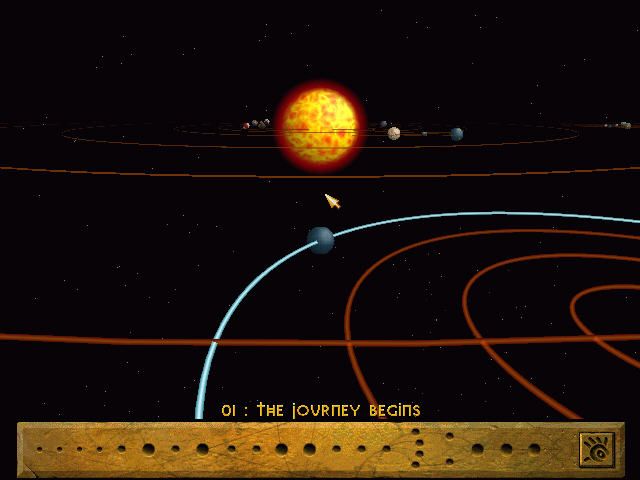 Populous: The Beginning (Windows) screenshot: Planetary system