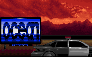 Burning Rubber (Amiga) screenshot: Intro sequence (AGA version)