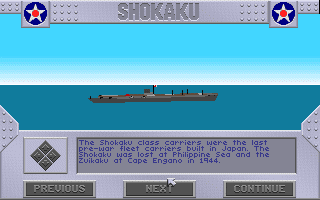 Aces of the Pacific (DOS) screenshot: Reviewing Japanese Forces