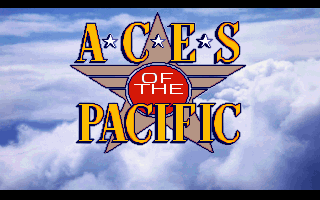 Aces of the Pacific (DOS) screenshot: AOTP logo