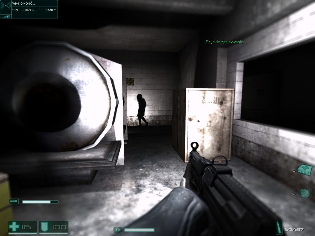 F.E.A.R.: First Encounter Assault Recon (Windows) screenshot: Another vision.
