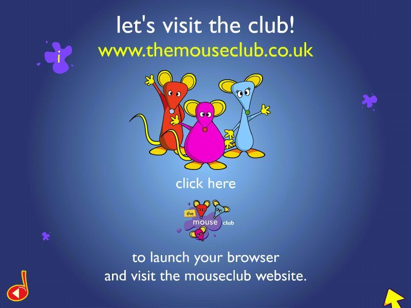 Screenshot of Mouse Music (Windows, 2002) MobyGames