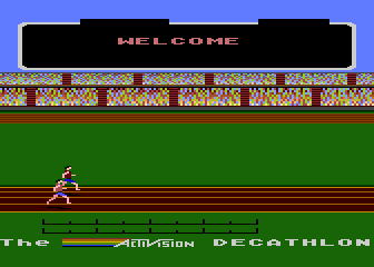 The Activision Decathlon (Atari 5200) screenshot: Title screen
