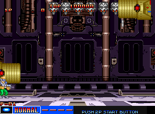 Cyber-Lip (Neo Geo) screenshot: Boss