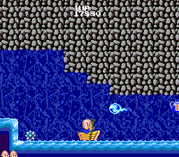 Bonze Adventure (TurboGrafx-16) screenshot: The Lake