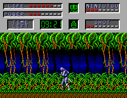 The Cyber Shinobi (SEGA Master System) screenshot: Round 4