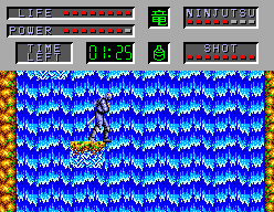 The Cyber Shinobi (SEGA Master System) screenshot: Round 5