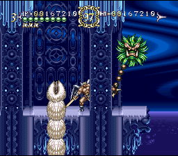 ActRaiser 2 (SNES) screenshot: The ice palace