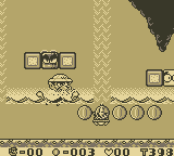 Wario Land: Super Mario Land 3 (Game Boy) screenshot: Swimming