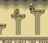 Wario Land: Super Mario Land 3 (Game Boy) screenshot: Not-so-super Wario