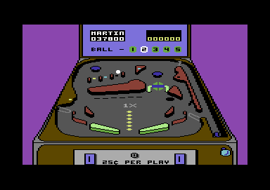 Clubhouse Sports (Commodore 64) screenshot: Using the targets