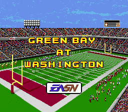 John Madden Football '93 (Genesis) screenshot: Get ready!