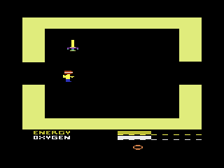 Secret Quest (Atari 2600) screenshot: I found the energy sword