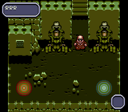 Addams Family Values (Genesis) screenshot: A dungeon with teleporters